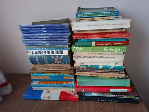 Lotto libri vecchi manuali - 50,