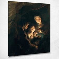 Vecchia Donna Con Un Cesto Di