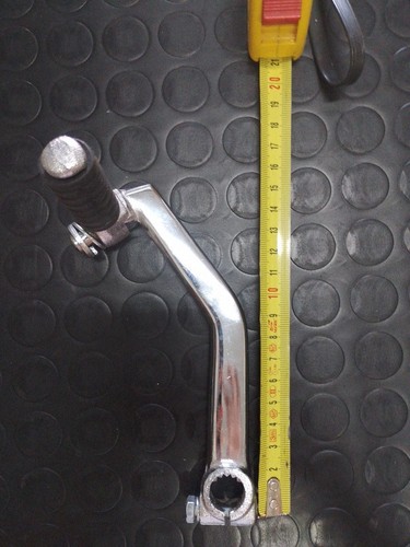 Leva messa moto acciaio - leva,