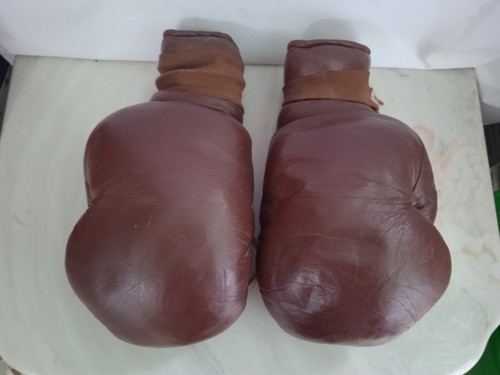 Vecchi guantoni boxe anni - guantoni, da