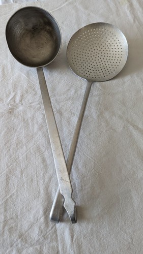 Vecchi mestoli cucina - vecchi,