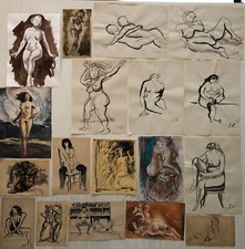  18 vecchi  disegni china