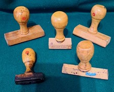 Lotto di Vecchi Timbri in