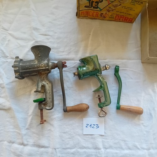 2123 set vecchi tritacarne - 2123,