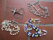 LOTTO QUATTRO VECCHI ROSARI