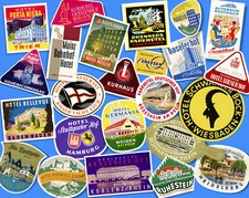 24 Vecchi ADESIVI ORIGINALI