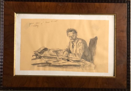 Vecchio disegno pastello - disegno,