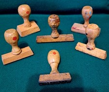 Lotto di Vecchi Timbri in